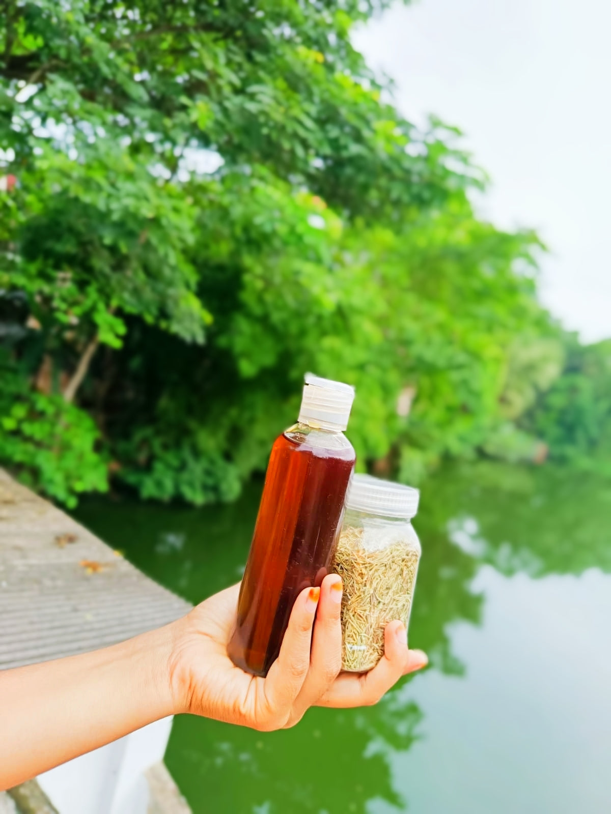 Organic Hair Oil - By Jannat